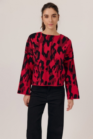 JERSEY ROJO BEATRICE ARTLOVE