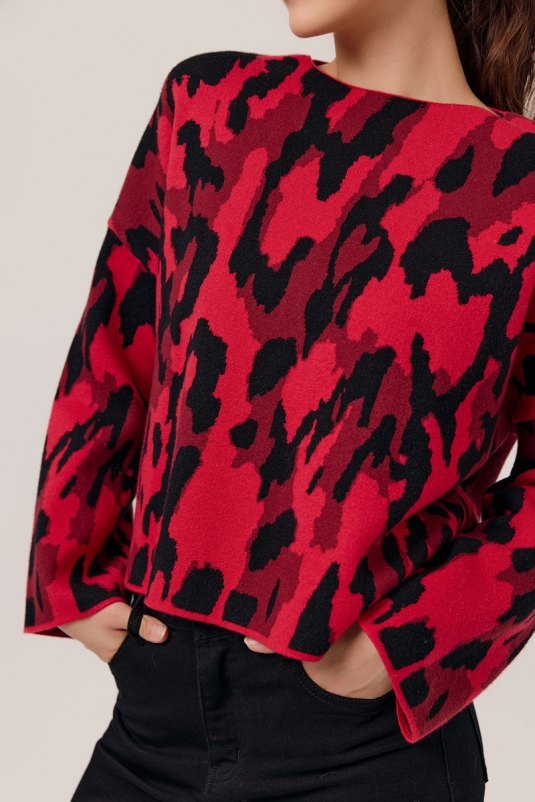 JERSEY ROJO BEATRICE ARTLOVE