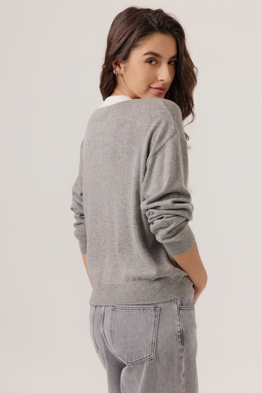 JERSEY GRIS YOLANDA ARTLOVE