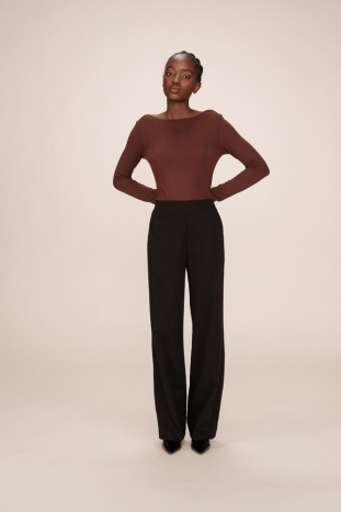 PANTALÓN STEWART NEGRO GRACE & MILA