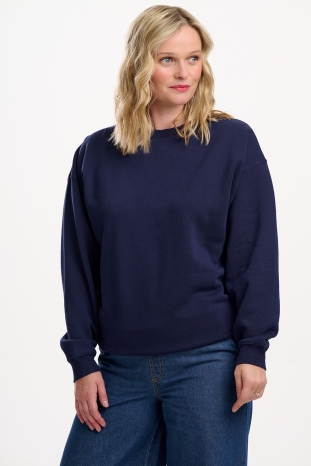 SUDADERA AZUL MARINO TIGRE  SUGARHILL BRIGHTON
