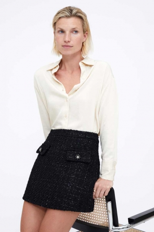FALDA TWEED BOTONES WILDPONY