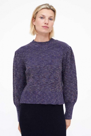 JERSEY NAVY BLUE LUREX WILDPONY