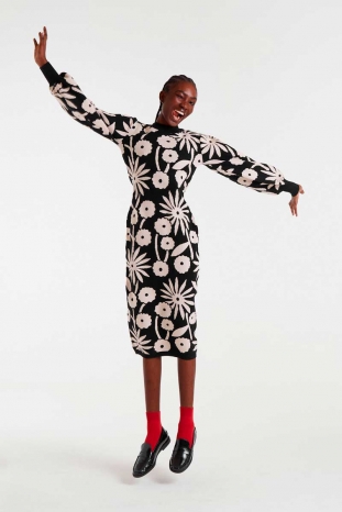 VESTIDO JACQUARCD TOFU COMPAÑÍA FANTÁSTICA