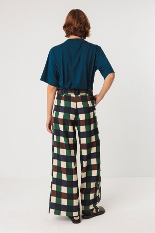 PANTALÓN CUADROS NIA SKFK