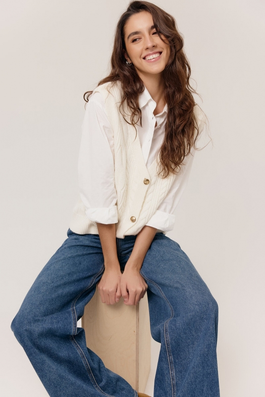 CHALECO AURIA CRUDO ARTLOVE