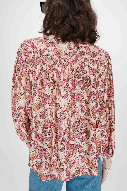 BLUSA VEZIA ESTAMPADA GRACE & MILA