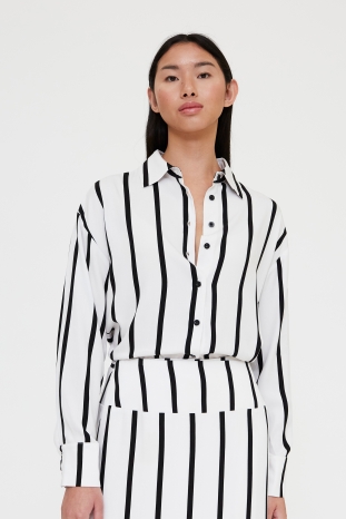 CAMISA BLANCA RAYAS GRIMAUD WILDPONY