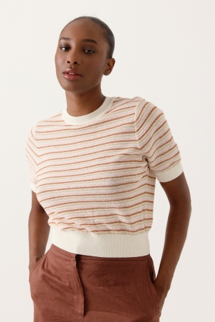 TOP CALADO RAYAS LYSEANE ARTLOVE