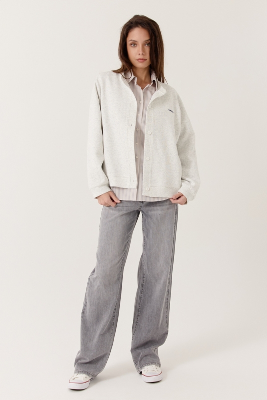 BOMBER GRIS AMOUR ALAREE ARTLOVE