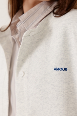 BOMBER GRIS AMOUR ALAREE ARTLOVE