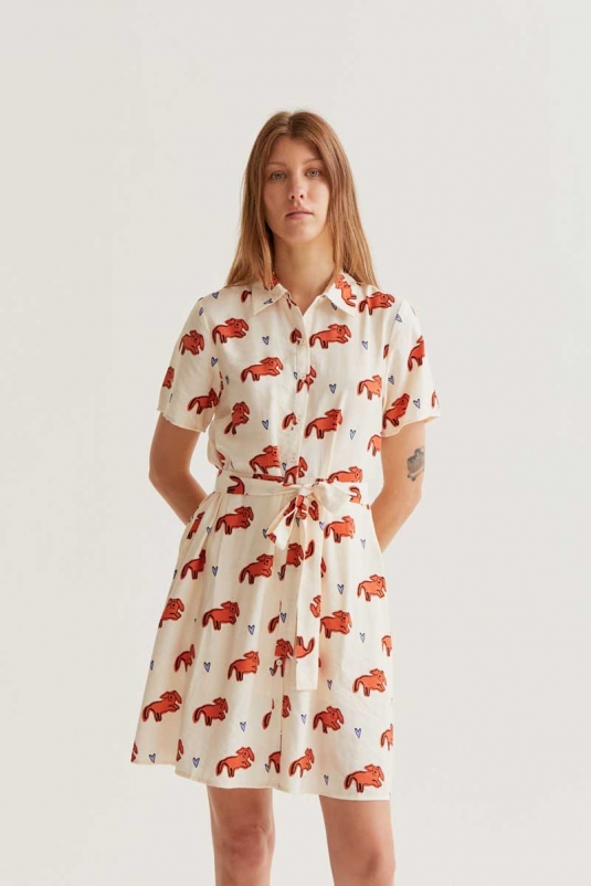 VESTIDO CORTO PERROS COMPAÑÍA FANTÁSTICA