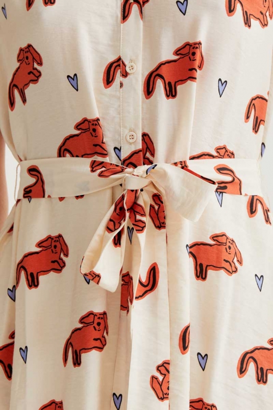 VESTIDO CORTO PERROS COMPAÑÍA FANTÁSTICA