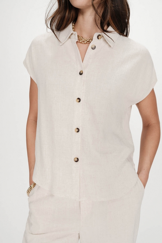 CAMISA PÉREZ SABLE  GRACE & MILA