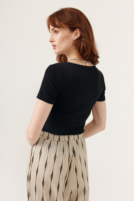 CAMISETA AMELIE NEGRA ARTLOVE