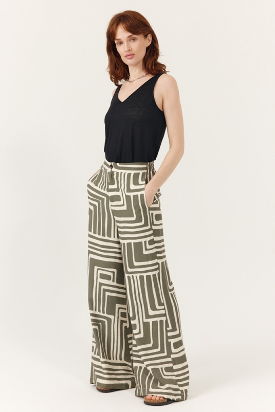 PANTALÓN VERDE OLISIA ARTLOVE