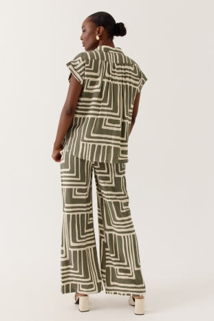 PANTALÓN VERDE OLISIA ARTLOVE