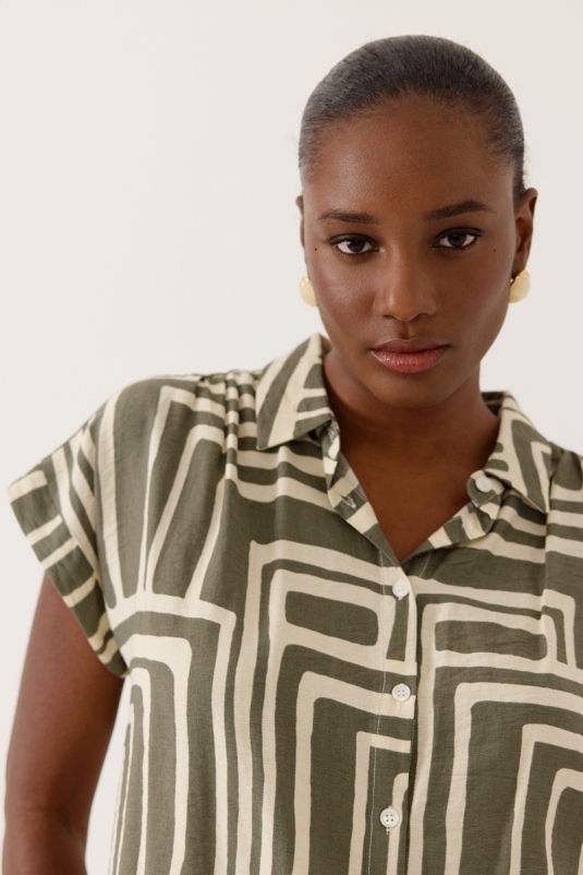 CAMISA LAURENCE KAKI ARTLOVE