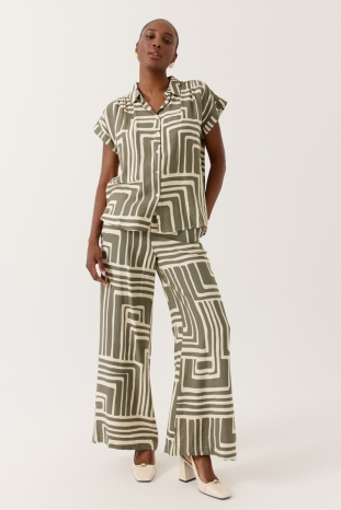 CAMISA LAURENCE KAKI ARTLOVE