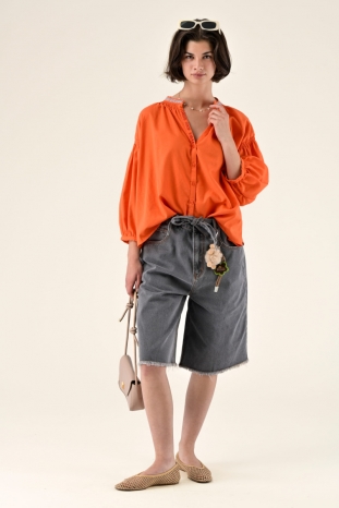 BLUSA DANIELE NARANJA ORFEO