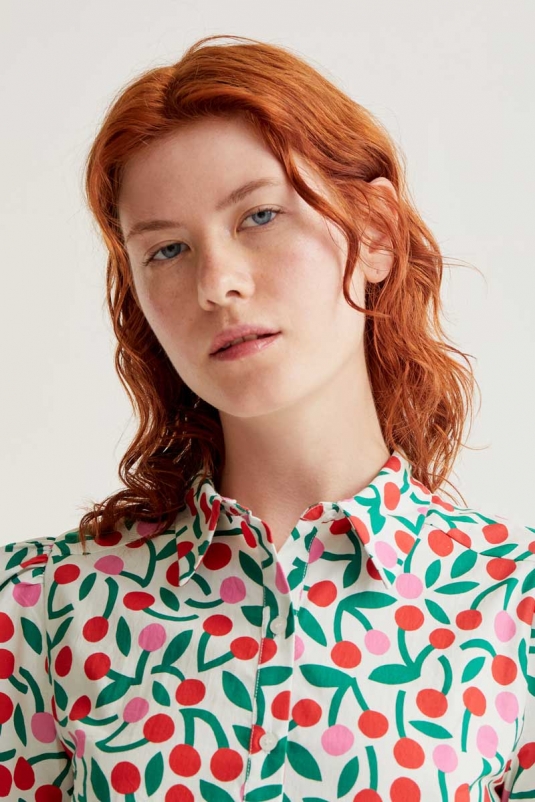 CAMISA CEREZAS COMPAÑÍA FANTÁSTICA