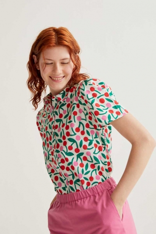 CAMISA CEREZAS COMPAÑÍA FANTÁSTICA