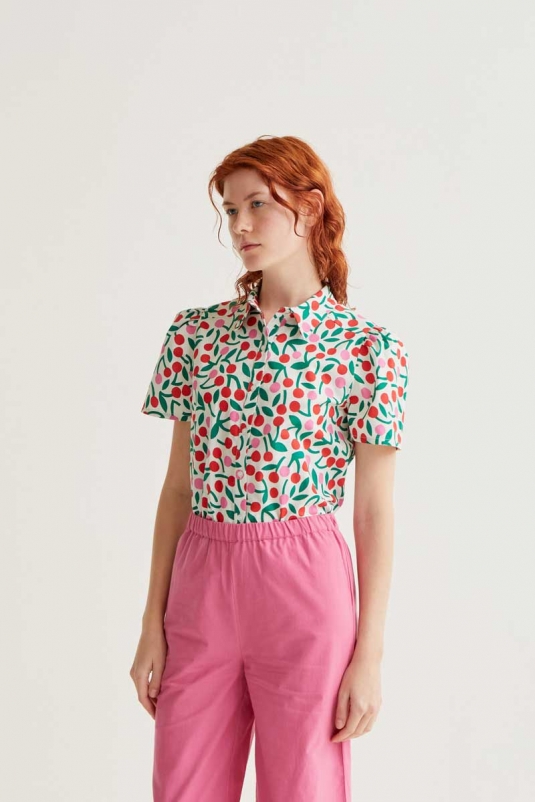 CAMISA CEREZAS COMPAÑÍA FANTÁSTICA