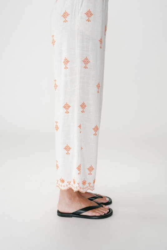 PANTALÓN WAREN BORDADA GRACE & MILA