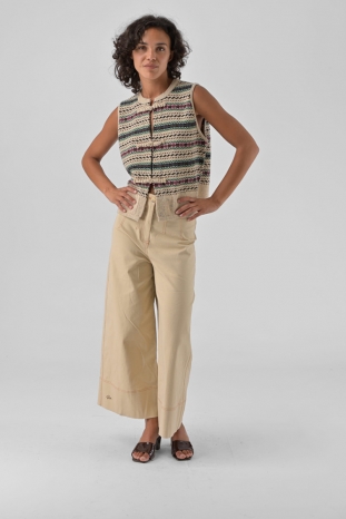 PANTALÓN OLIVIE BEIGE ORFEO