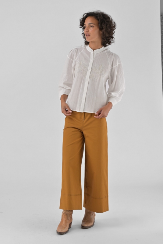 PANTALÓN OLIVIE CAMEL ORFEO