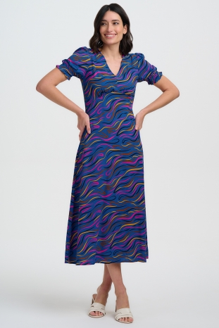 VESTIDO MARYJANE BRIGHT NAVY SUGARHILL BRIGHTON
