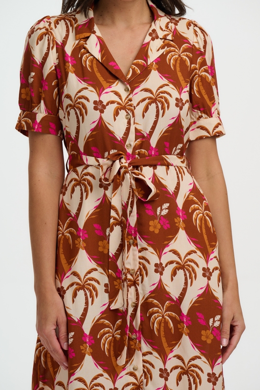 VESTIDO PALMERAS PENELOPE  SUGARHILL BRIGHTON