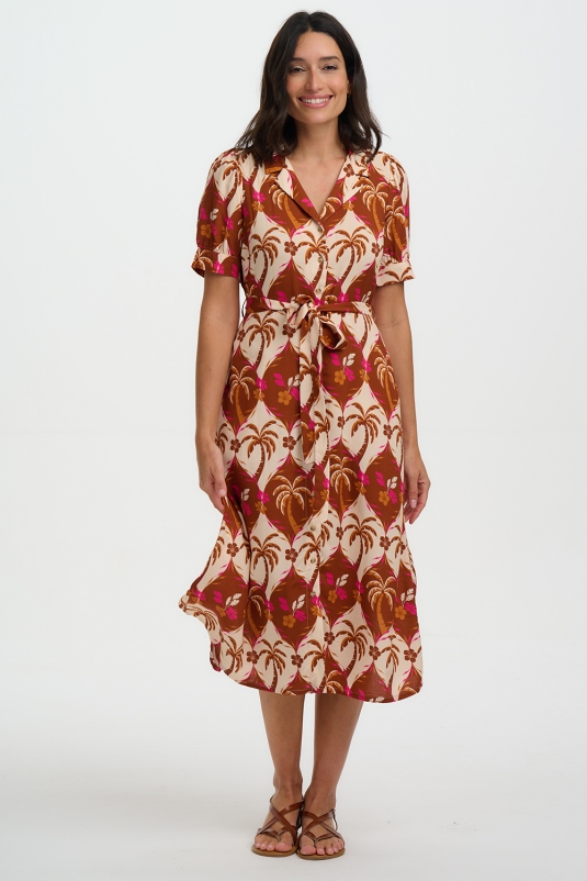 VESTIDO PALMERAS PENELOPE  SUGARHILL BRIGHTON