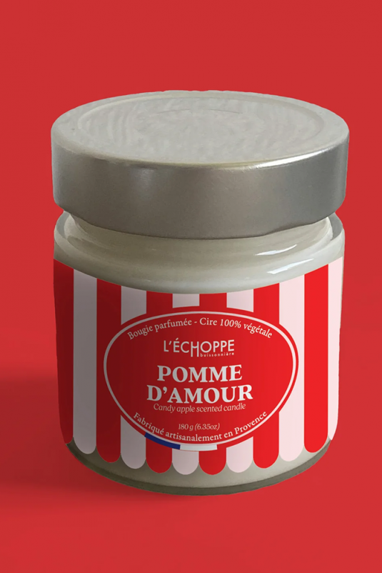 VELA SOJA MANZANA DE CARAMELO