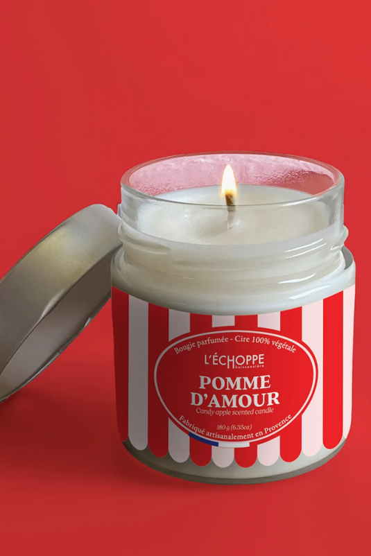 VELA SOJA MANZANA DE CARAMELO