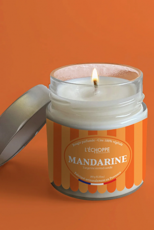 VELA SOJA MANDARINA