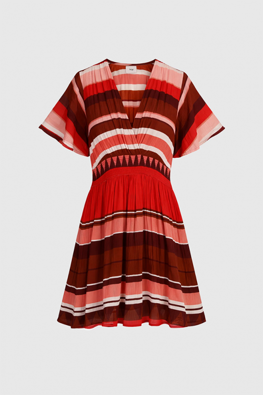 VESTIDO ODOUMILO RAISIN AN’GE