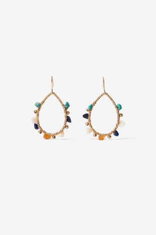 PENDIENTES ABALORIOS