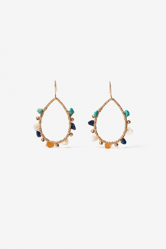 PENDIENTES ABALORIOS