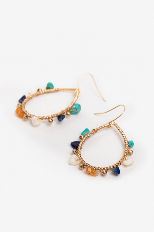 PENDIENTES ABALORIOS