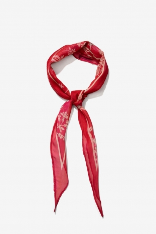 BANDANA ESTAMPADO ROJO