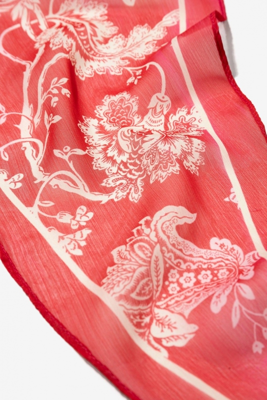 BANDANA ESTAMPADO ROJO