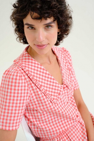CAMISA CUADRO VICHY ROJO COMPAÑÍA FANTÁSTICA