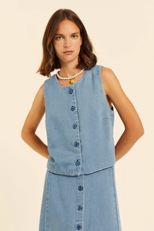 CHALECO DENIM PEPALOVES