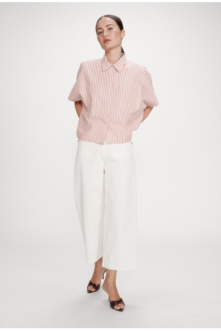 CAMISA VERCIA RAYAS CORAL GRACE & MILA
