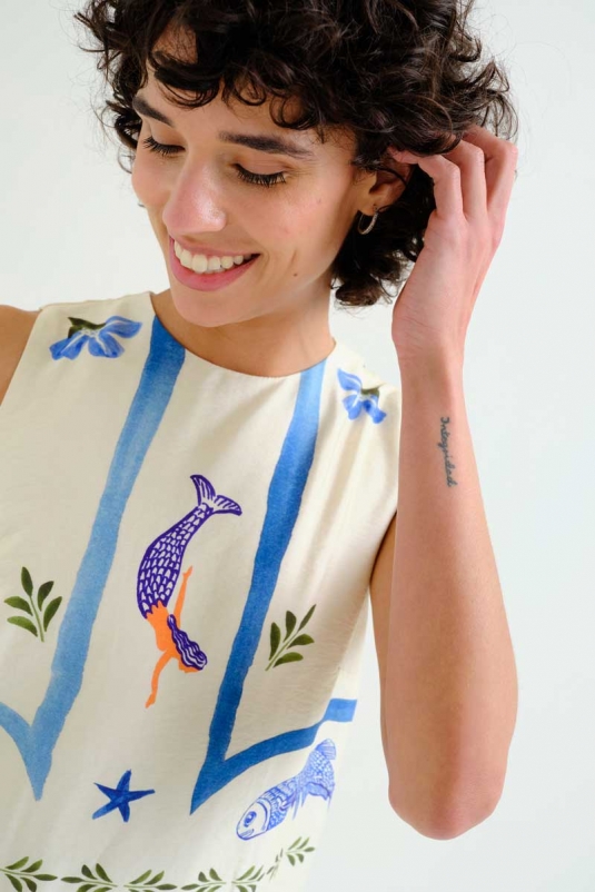 VESTIDO PALMERA COMPAÑÍA FANTÁSTICA