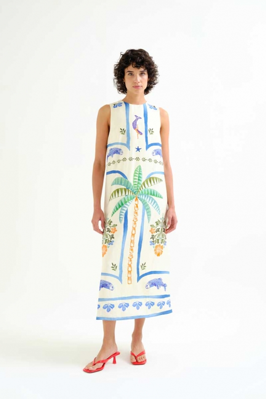 VESTIDO PALMERA COMPAÑÍA FANTÁSTICA