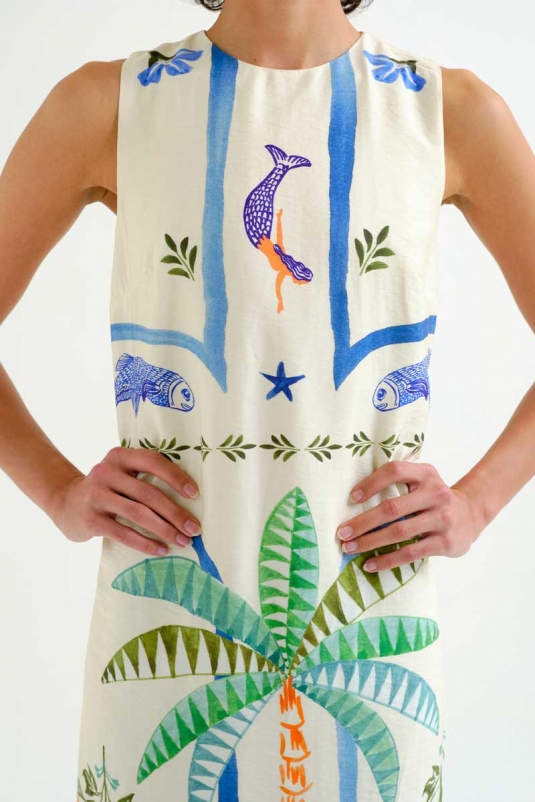 VESTIDO PALMERA COMPAÑÍA FANTÁSTICA