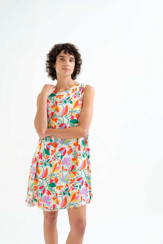 VESTIDO CORTO LOTTO COMPAÑÍA FANTÁSTICA