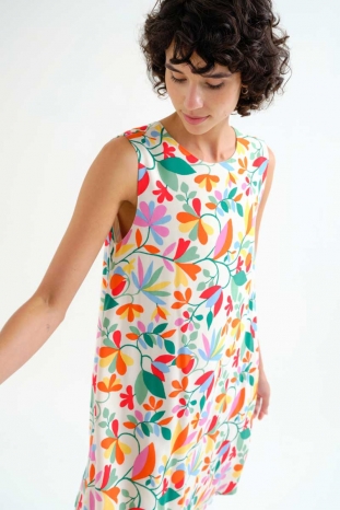 VESTIDO CORTO LOTTO COMPAÑÍA FANTÁSTICA